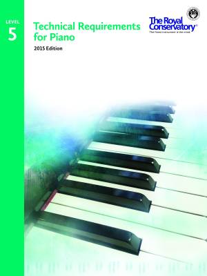 Technical Requirements for Piano Level 5, 2015 Edition - Book