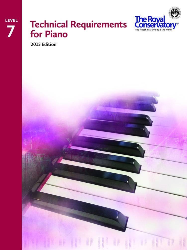 Technical Requirements for Piano Level 7, 2015 Edition - Book