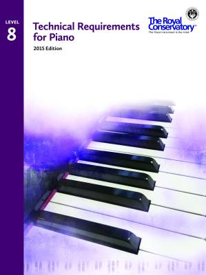 Technical Requirements for Piano Level 8, 2015 Edition - Book