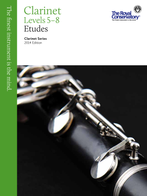 Clarinet Etudes Levels 5-8, 2014 Edition - Book