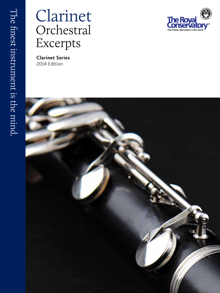 Clarinet Orchestral Excerpts, 2014 Edition - Livre