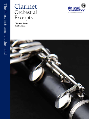 Frederick Harris Music Company - Clarinet Orchestral Excerpts, 2014 Edition - Book