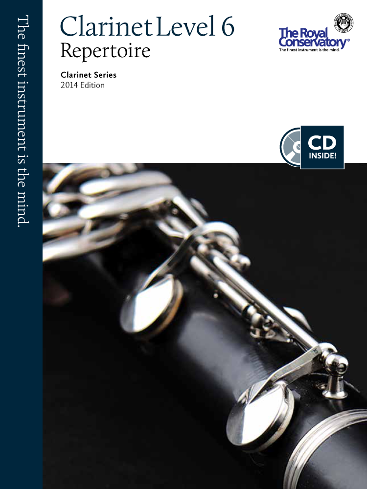 Clarinet Repertoire Level 6, 2014 Edition - Livre/CD