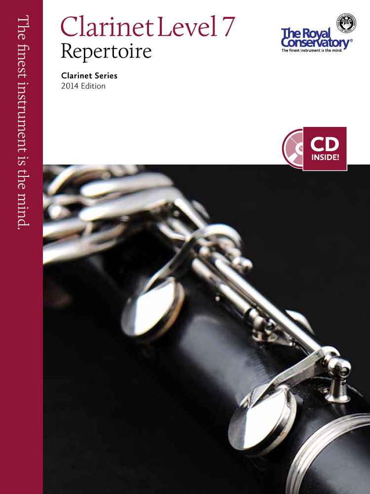Clarinet Repertoire Level 7, 2014 Edition - Book/CD