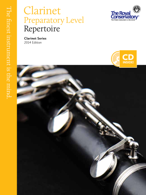 Frederick Harris Music Company - Clarinet Repertoire Preparatory Level, 2014 Edition - Book/CD