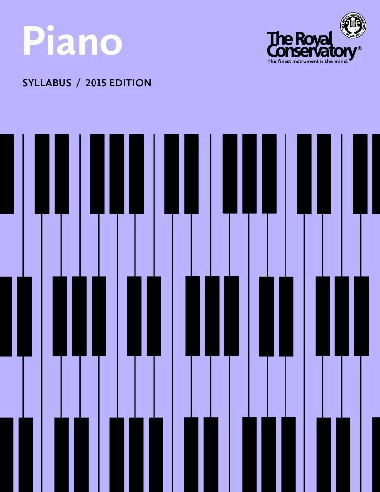 Piano Syllabus, 2015 Edition - Book
