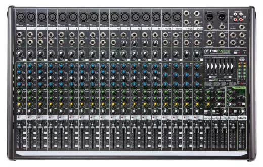 Mackie - 22-Channel 4 Bus Professional Effects Mixer with USB