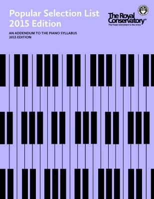 Frederick Harris Music Company - Popular Selection List, 2015 Edition - Book