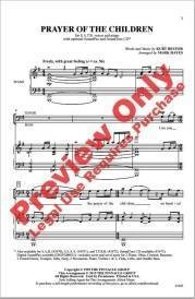 Prayer of the Children - Bestor/Hayes - SATB