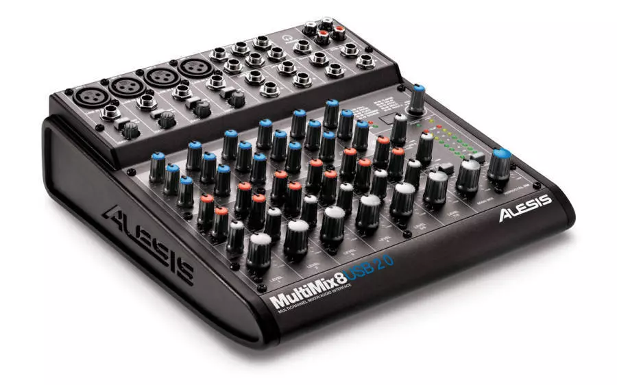 Multimix-8USB2 - 8 Channel Mixer with USB & Effects