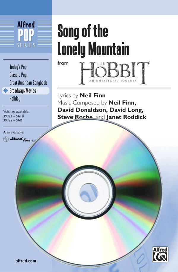 Song Of The Lonely Mountain - Althouse - SoundTrax CD