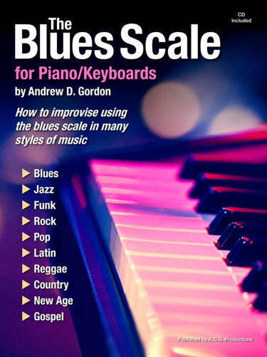 The Blues Scale for Piano/Keyboards - Gordon - Book/CD