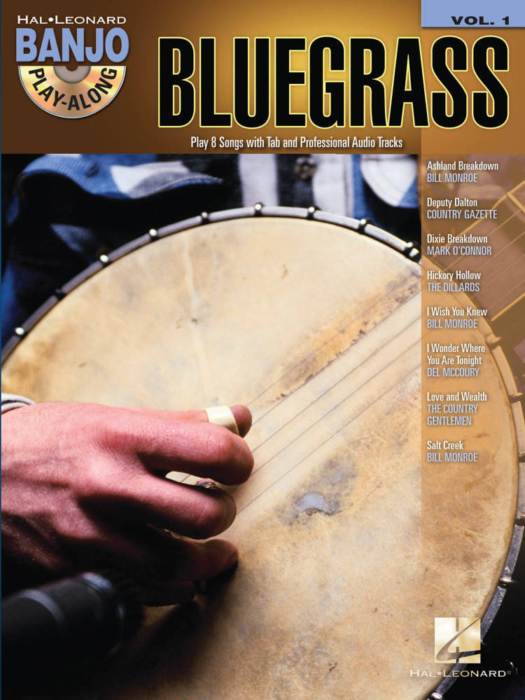 Bluegrass: Banjo Play-Along Volume 1 - Book/CD