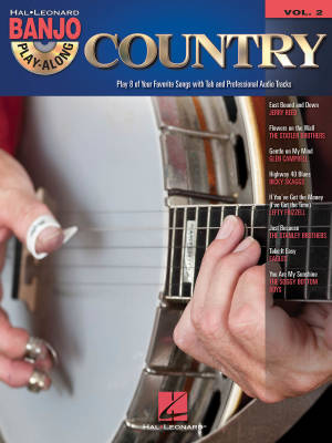 Hal Leonard - Country: Banjo Play-Along Volume 2 - Livre/CD