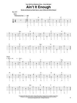 Folk/Rock Hits: Banjo Play-Along Volume 3 - Book/CD