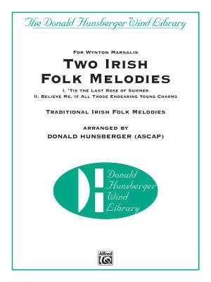 Alfred Publishing - Two Irish Folk Melodies - Traditional/Hunsberger - Concert Band - Gr. 4