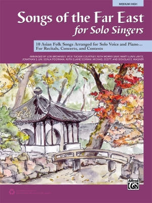 Alfred Publishing - Songs of the Far East for Solo Singers - Medium High Voice/Piano - Book