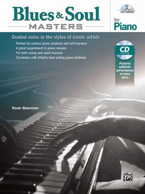 Alfred Publishing - Blues & Soul Masters for Piano - Baerman - Book/CD