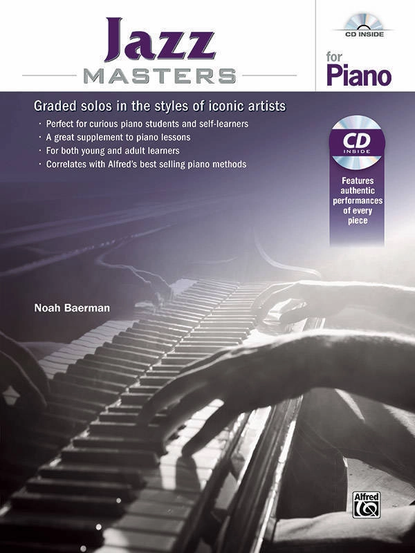 Jazz Masters for Piano - Baerman - Book/CD