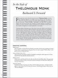 Jazz Masters for Piano - Baerman - Book/CD