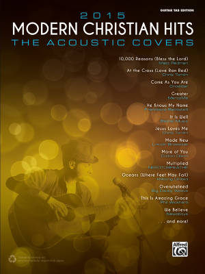 Alfred Publishing - 2015 Modern Christian Hits: The Acoustic Covers - Guitar TAB - Book