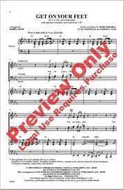 Get On Your Feet - Estefan/Shaw - SATB