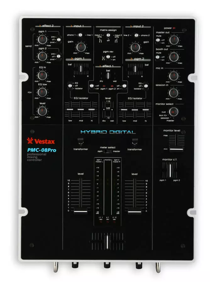 PMC-08PRO - 2 Hybrid Channel Mixer