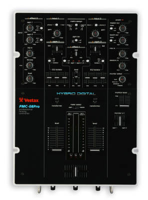 Vestax PMC-08PRO - 2 Hybrid Channel Mixer | Long & McQuade