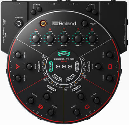 Roland - 5-Channel Session Mixer w/USB Out