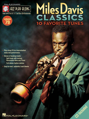 Hal Leonard - Miles Davis Classics: Jazz Play-Along Volume 79 - Book/CD