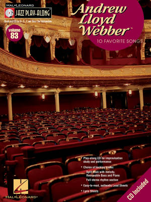 Andrew Lloyd Webber: Jazz Play-Along Volume 83 - Book/CD