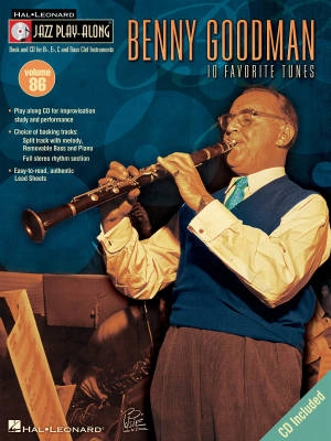 Hal Leonard - Benny Goodman: Jazz Play-Along Volume 86 - Book/CD