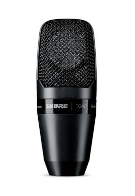 Shure - PGA27 Large Diaphragm Side-Address Cardioid Condenser Microphone