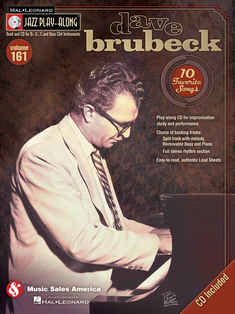 Dave Brubeck: Jazz Play-Along Volume 161 - Book/CD