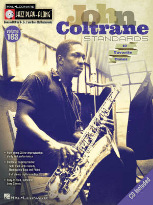John Coltrane Standards: Jazz Play-Along Volume 163 - Book/CD