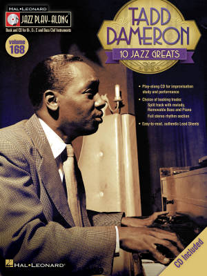 Hal Leonard - Tadd Dameron: Jazz Play-Along Volume 168 - Book/CD