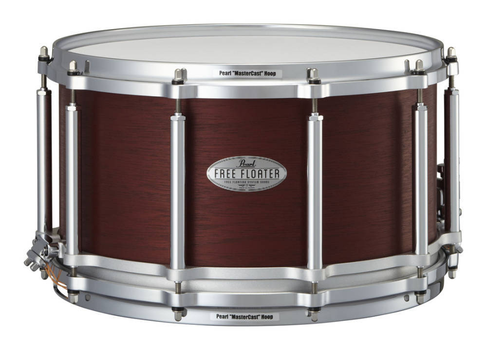 Free Floating 14x8 Inch Snare - African Mahogany
