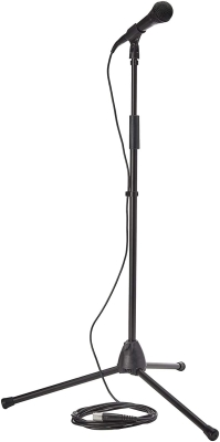 Shure - PGA58 Cardioid Dynamic Vocal Microphone with Stand and XLR Cable