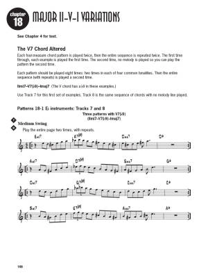 The II-V-I Progression: Jazz Play-Along Lesson Lab (Volume 177) - Book/Audio Online