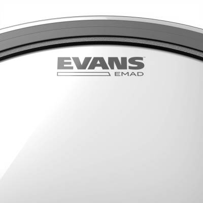 EMAD 16\'\' Clear Batter Bass Drum Head