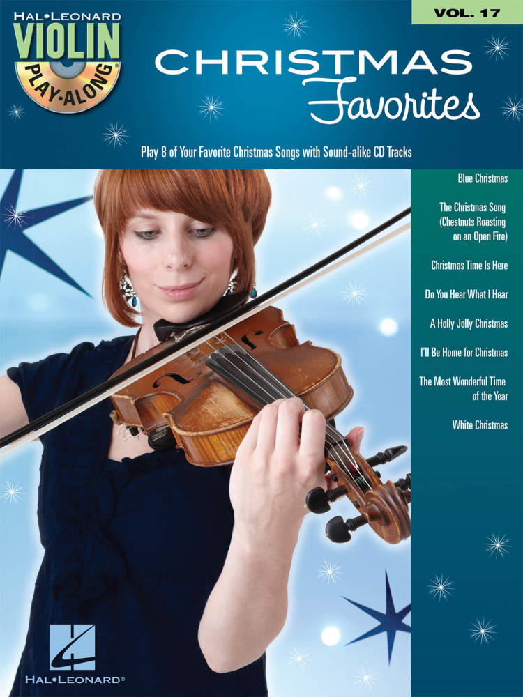 Christmas Favorites: Violin Play-Along Volume 17 - Book/CD
