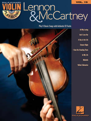 Lennon & McCartney: Violin Play-Along Volume 19 - Book/CD