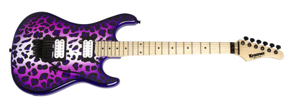 Kramer Satchel Signature Pacer Purple Leopard Print Long McQuade