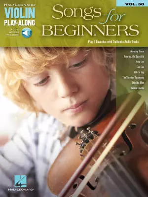 Songs for Beginners: Violin Play-Along Volume 50 - Book/Audio On-line