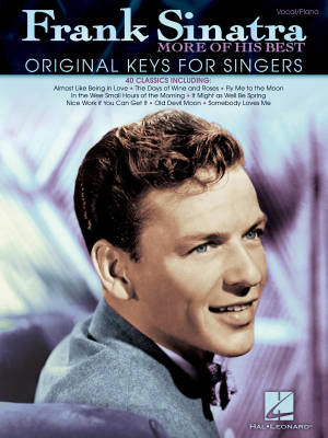 Frank Sinatra - More of His Best: Original Keys For Singers - Vocal/Piano - Book