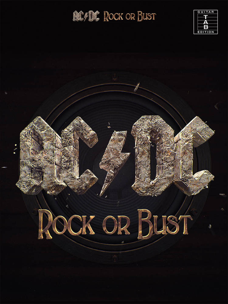 Rock Or Bust - AC/DC - Guitar TAB - Book