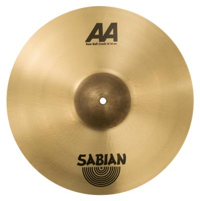 Sabian - Cymbale AA Raw Bell Crash 16 pouces