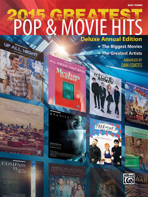 2015 Greatest Pop & Movie Hits - Coates - Easy Piano - Book