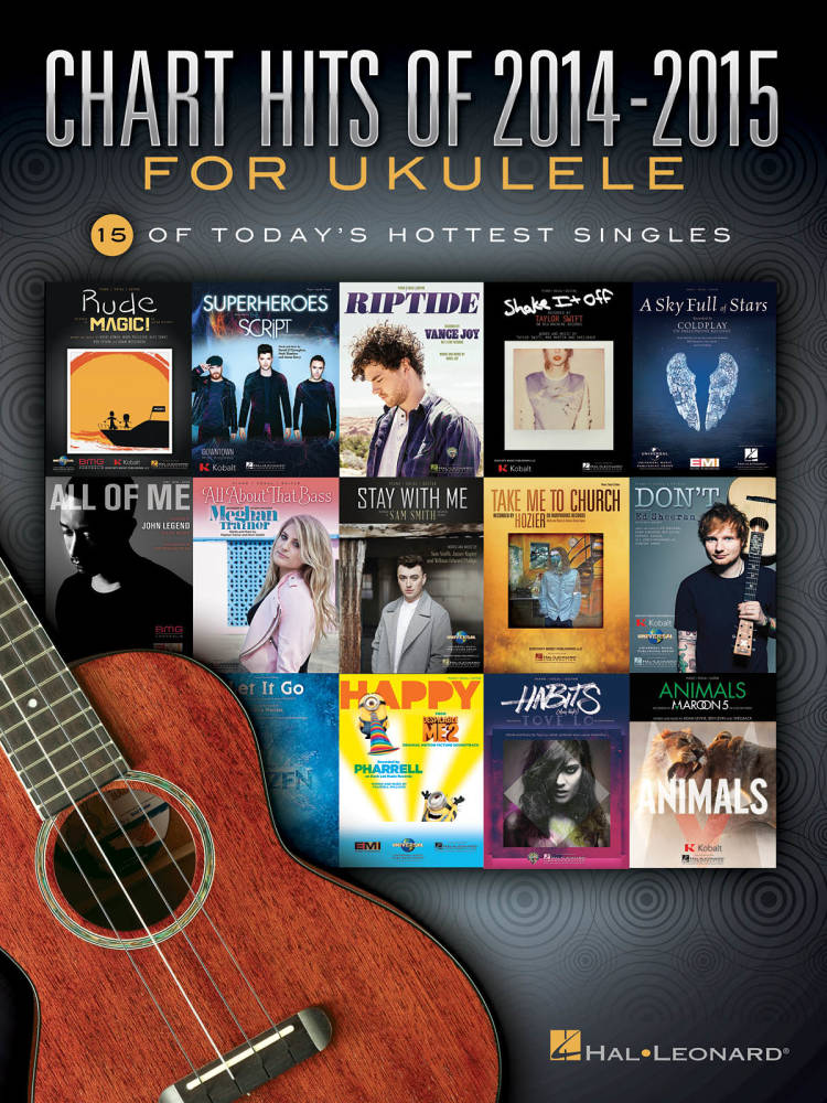 Chart Hits of 2014-2015 for Ukulele - Book