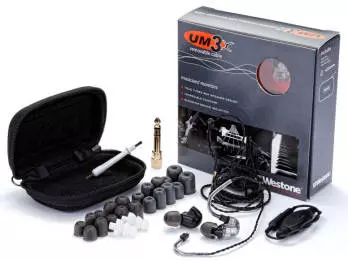 3-way Stereo In-Ear Monitoring Headphones with Removable Cable